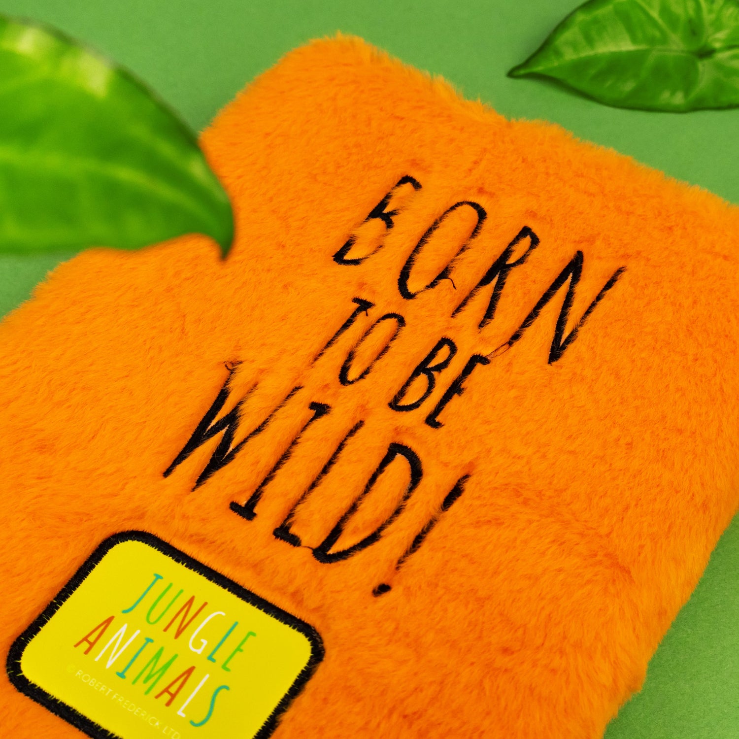 Jungle Animal Plush Notebook