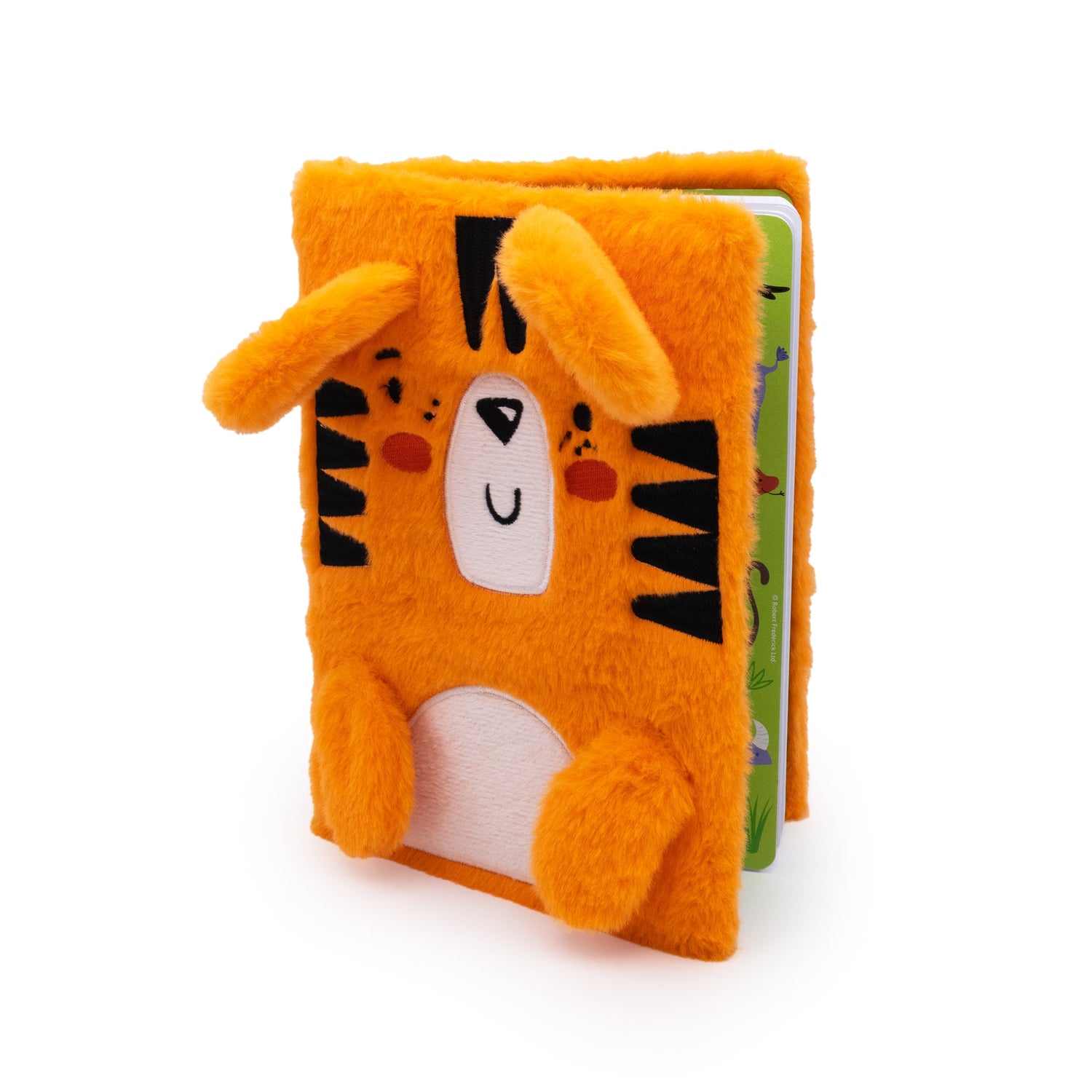 Jungle Animal Plush Notebook