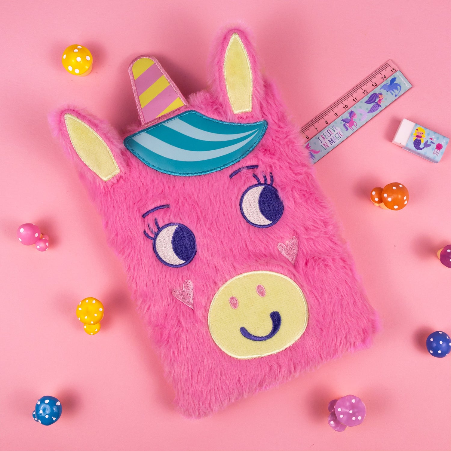 Magical Creature Plush Notebook