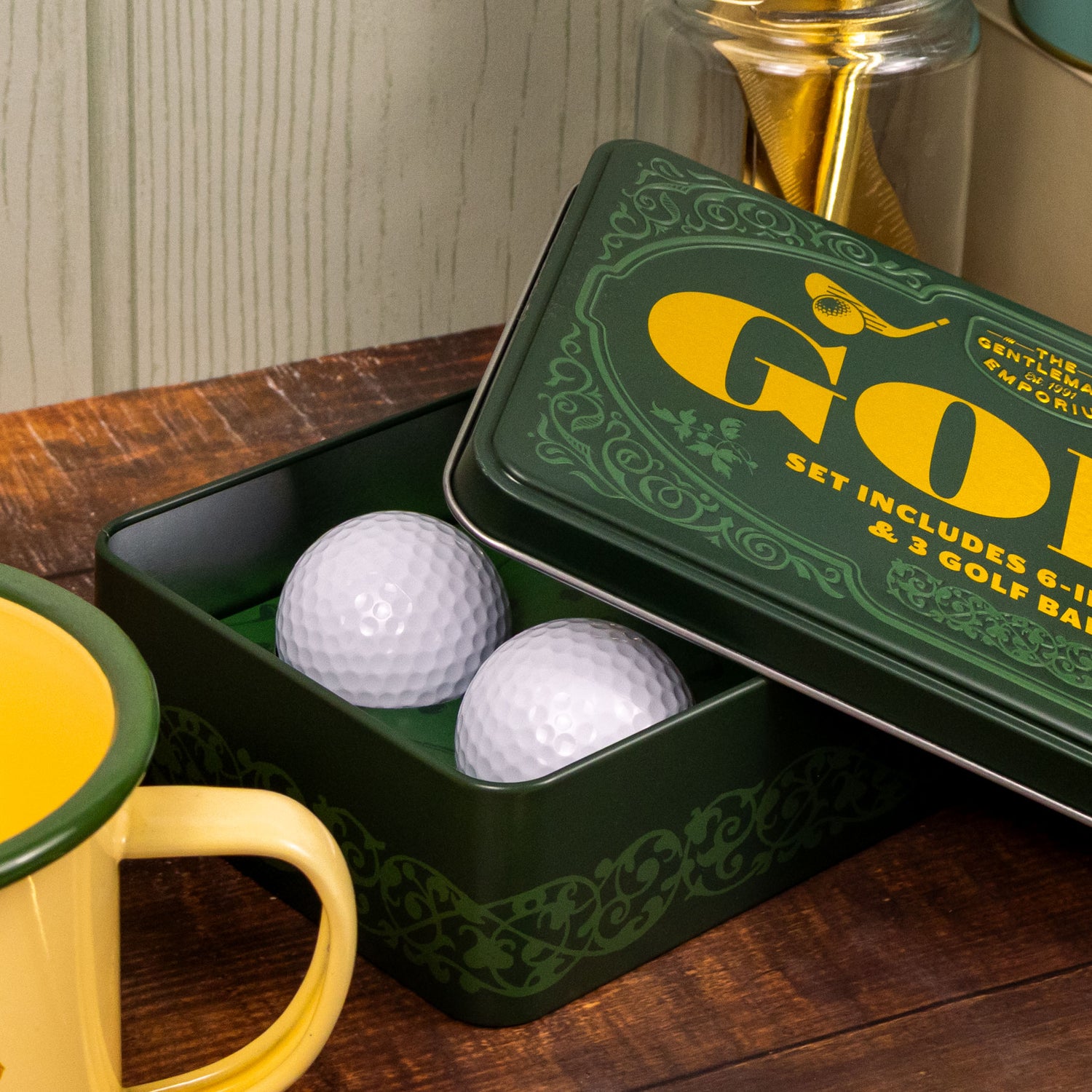 The Gentleman’s Emporium Golf Tin Set