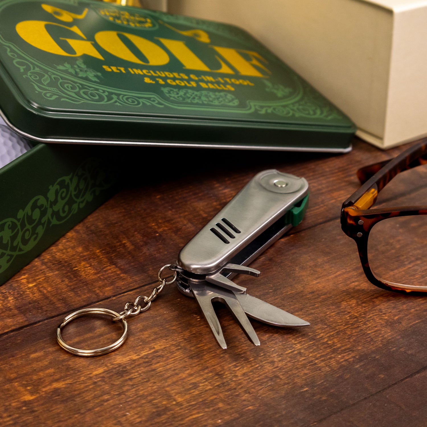The Gentleman’s Emporium Golf Tin Set