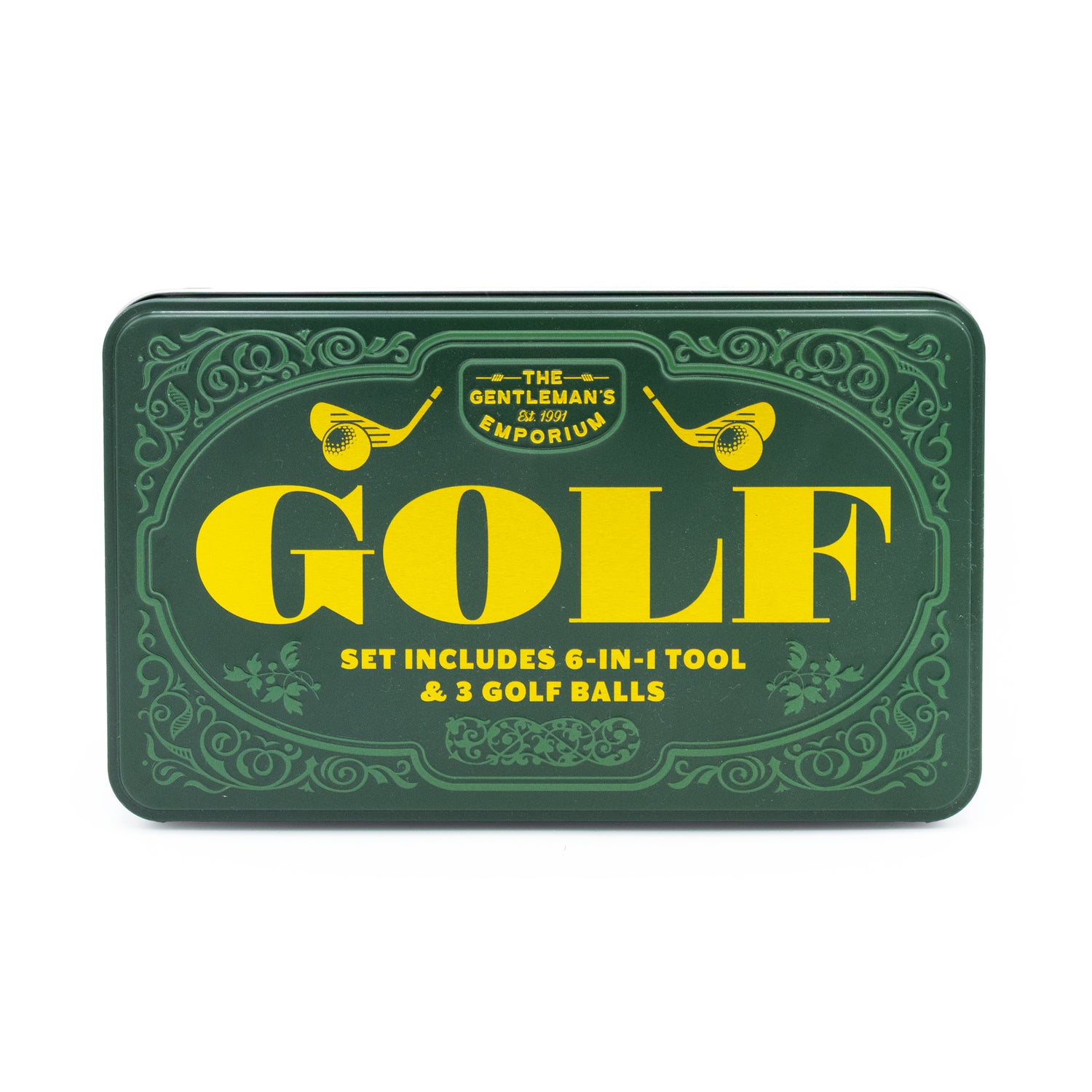 The Gentleman’s Emporium Golf Tin Set