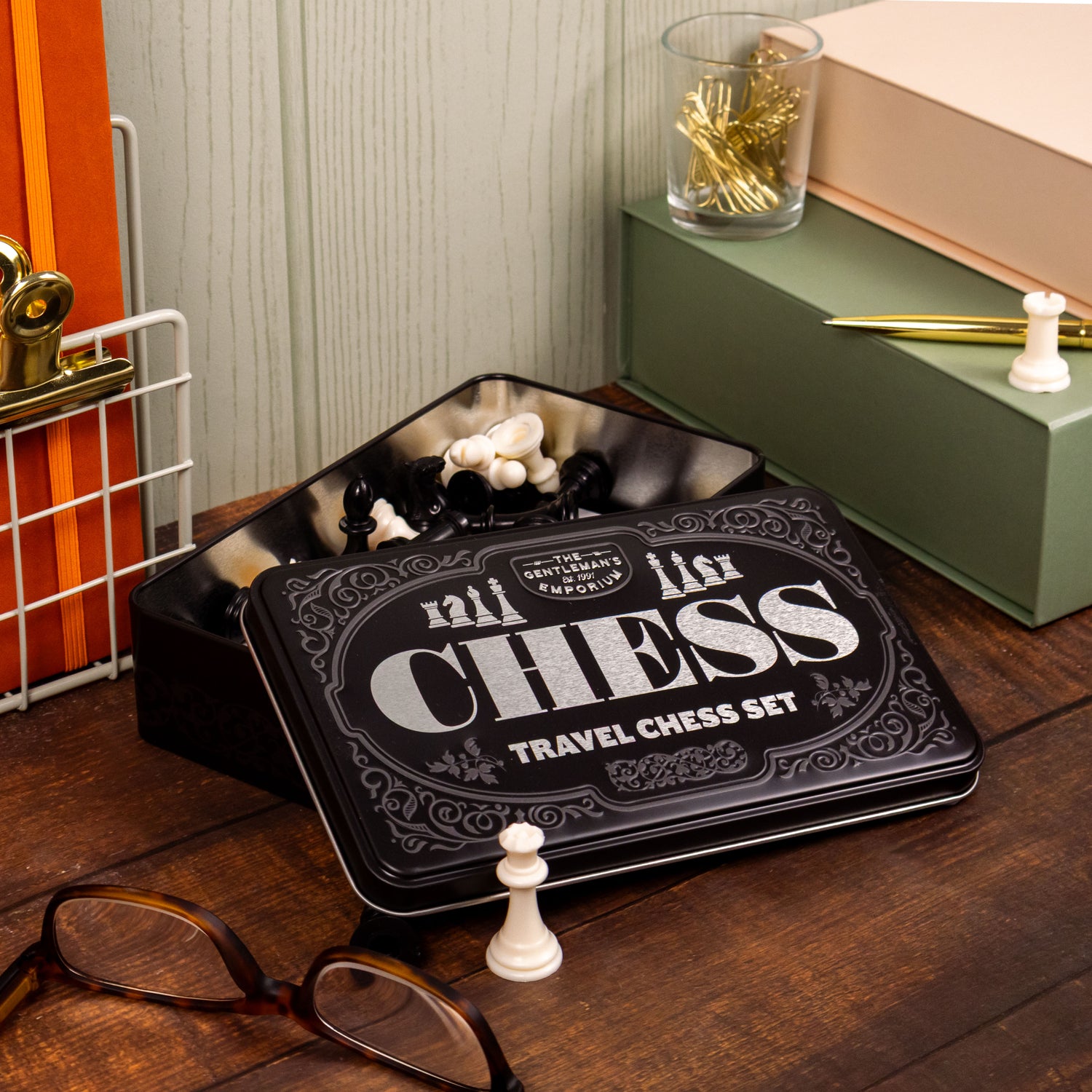The Gentleman’s Emporium Chess Travel Set