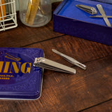 The Gentleman’s Emporium Grooming Kit – Nail Care Set in Retro Tin