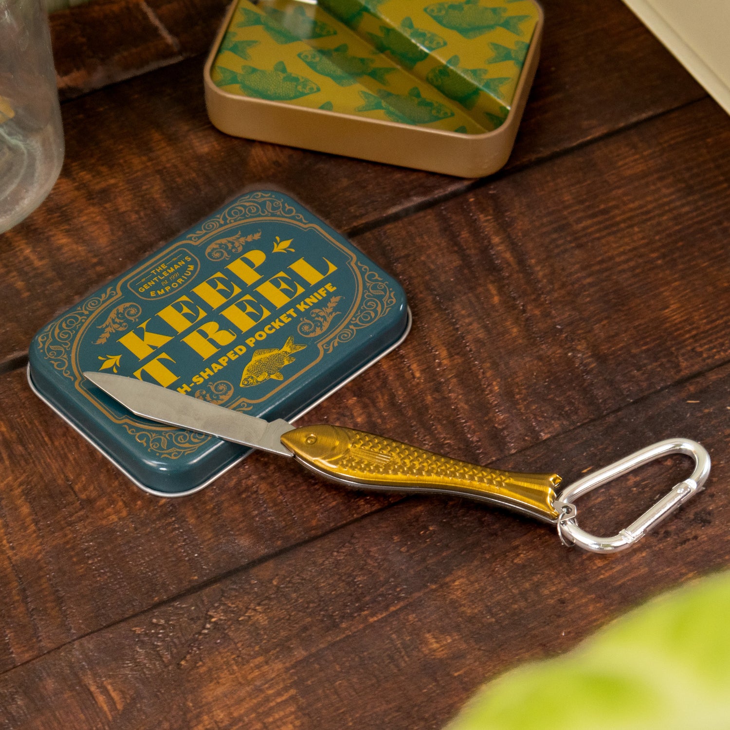 Gentleman's Emporium "Keep It Reel" Fish Pocket Knife