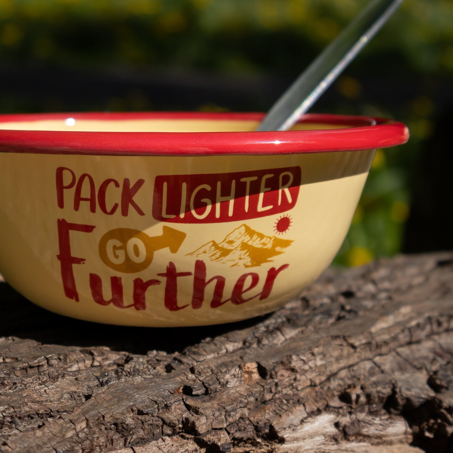 The Gentleman’s Emporium “Pack Lighter Go Further” Enamel Bowl