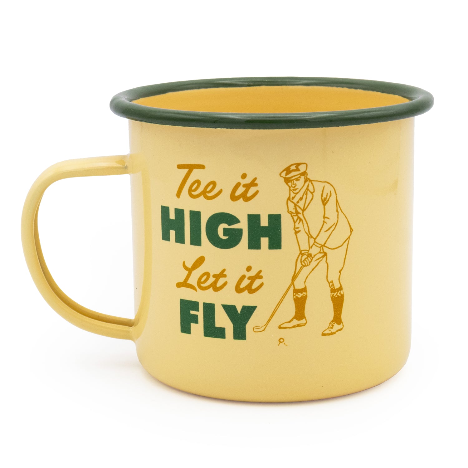 The Gentleman’s Emporium “Tee it High Let it Fly” Enamel Mug