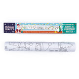 Colour Your Own 3m Christmas Poster