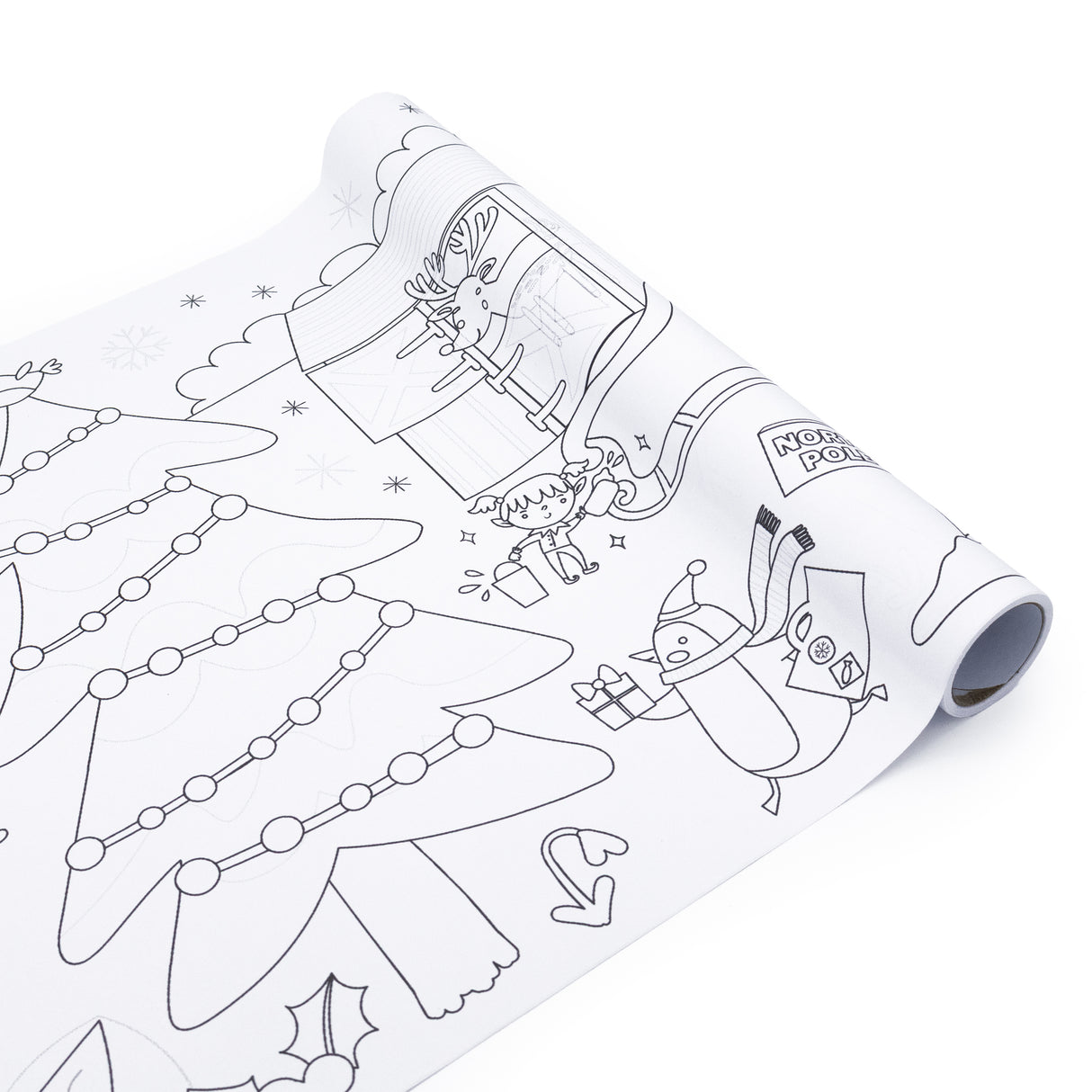 Colour Your Own 3m Christmas Poster