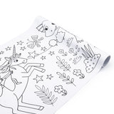 Colour Your Own 3m Magical Creatures Poster