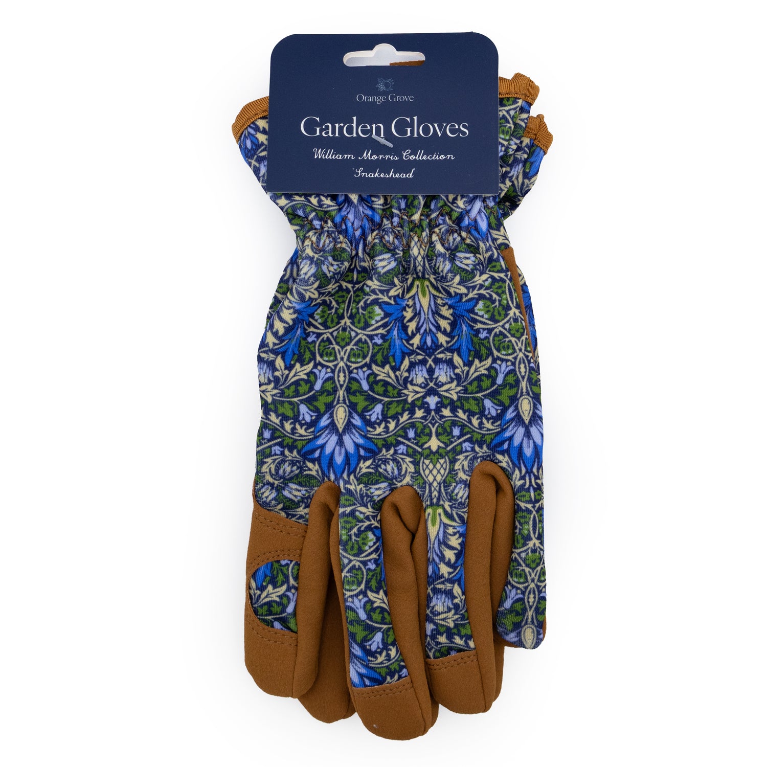Orange Grove Gardening Gloves - Women's One Size – William Morris Snakeshead Design