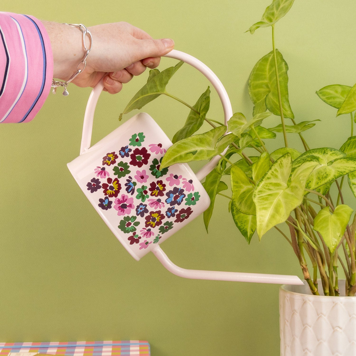 Willow and Belle Watering Can – Brush Bloom Design