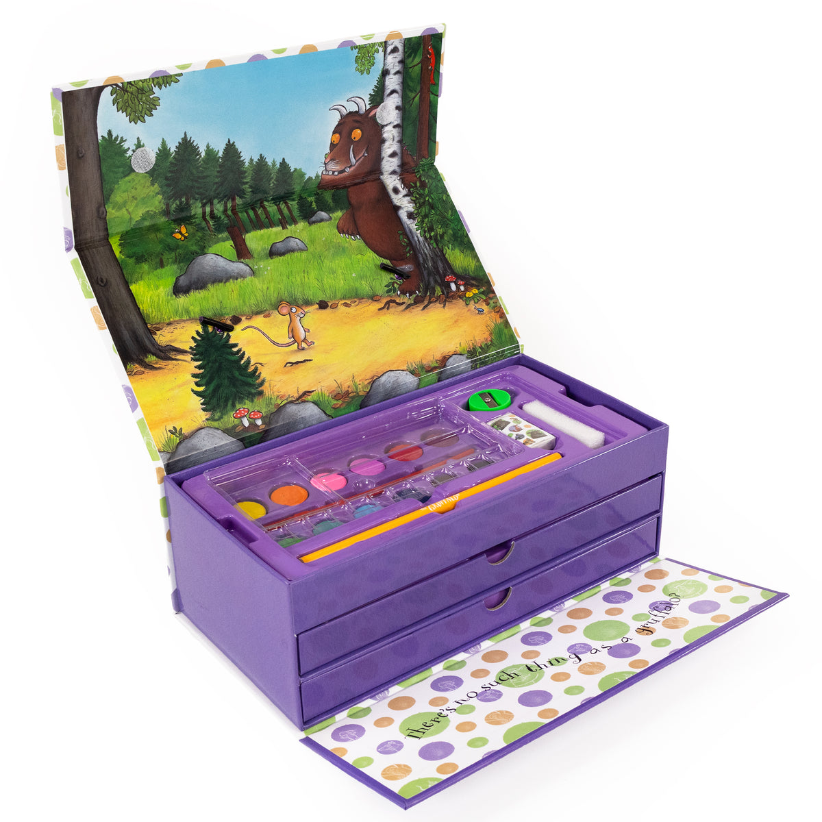 The Gruffalo 3 Drawer Art Set