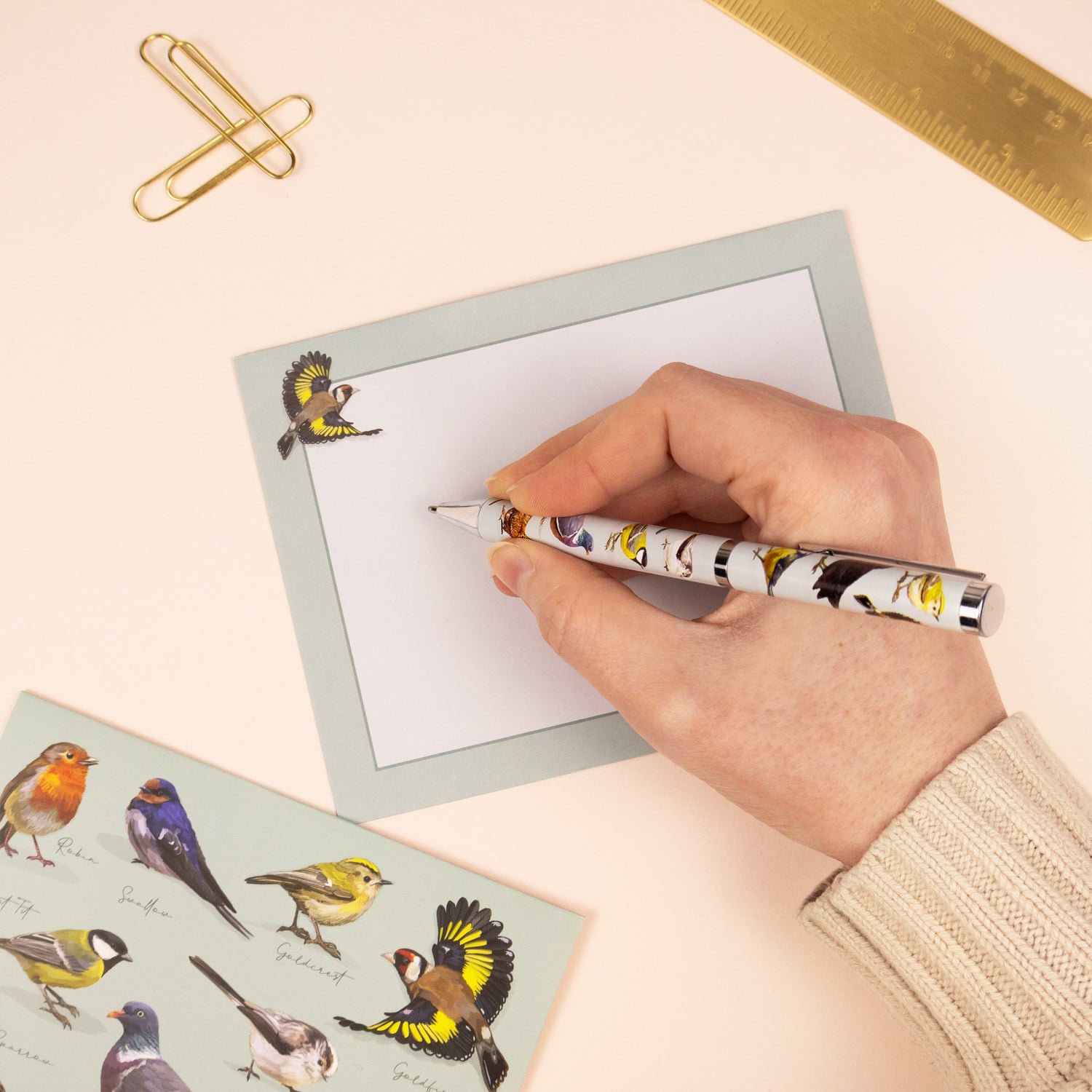 Birds Design Ballpoint Pen in Gift Box
