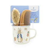 Peter Rabbit Baby’s Brush, Comb & Enamel Mug Gift Set