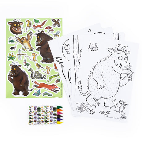 A5 COLOURING SET - GRUFFALO