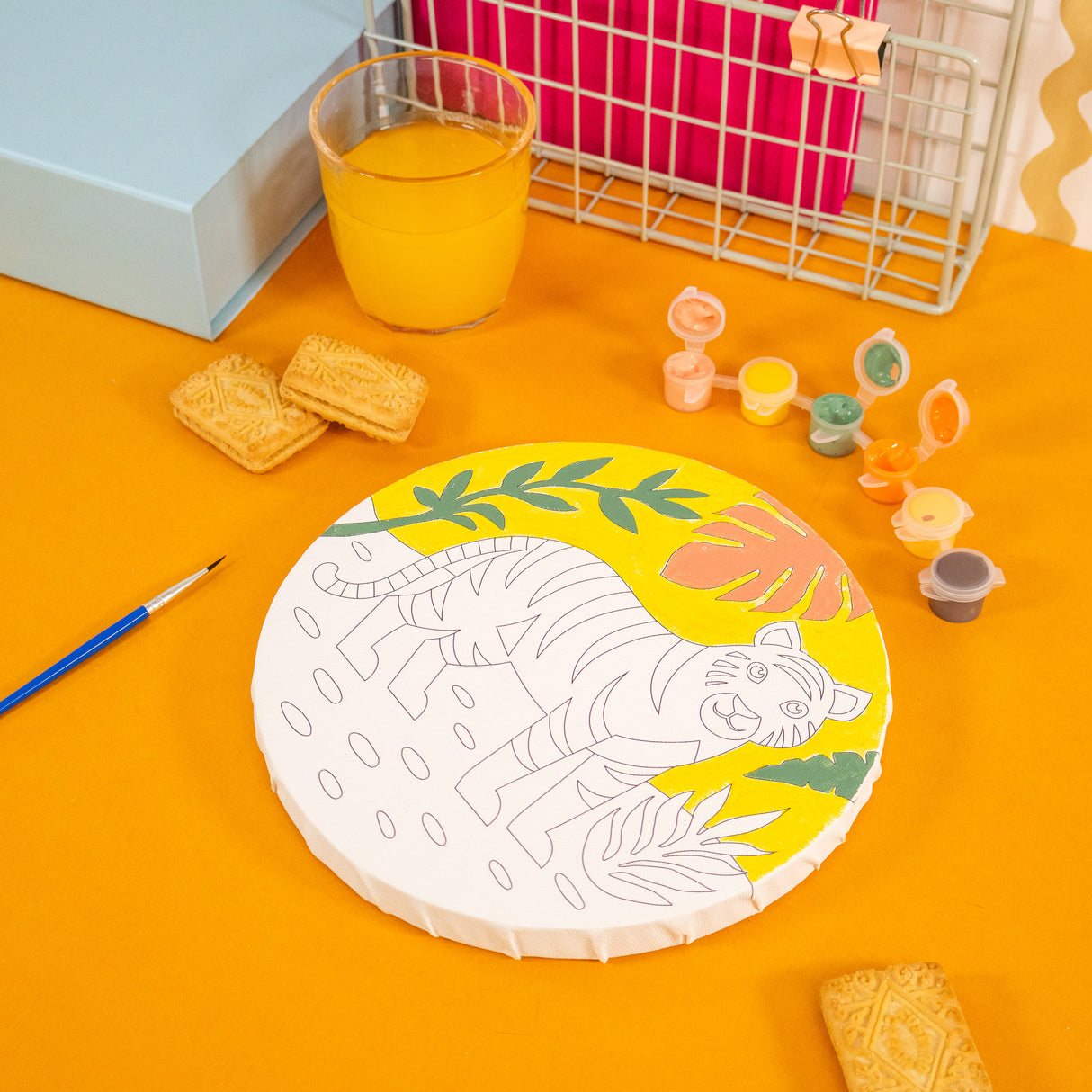 Paint Your Own Wall Art – Tiger