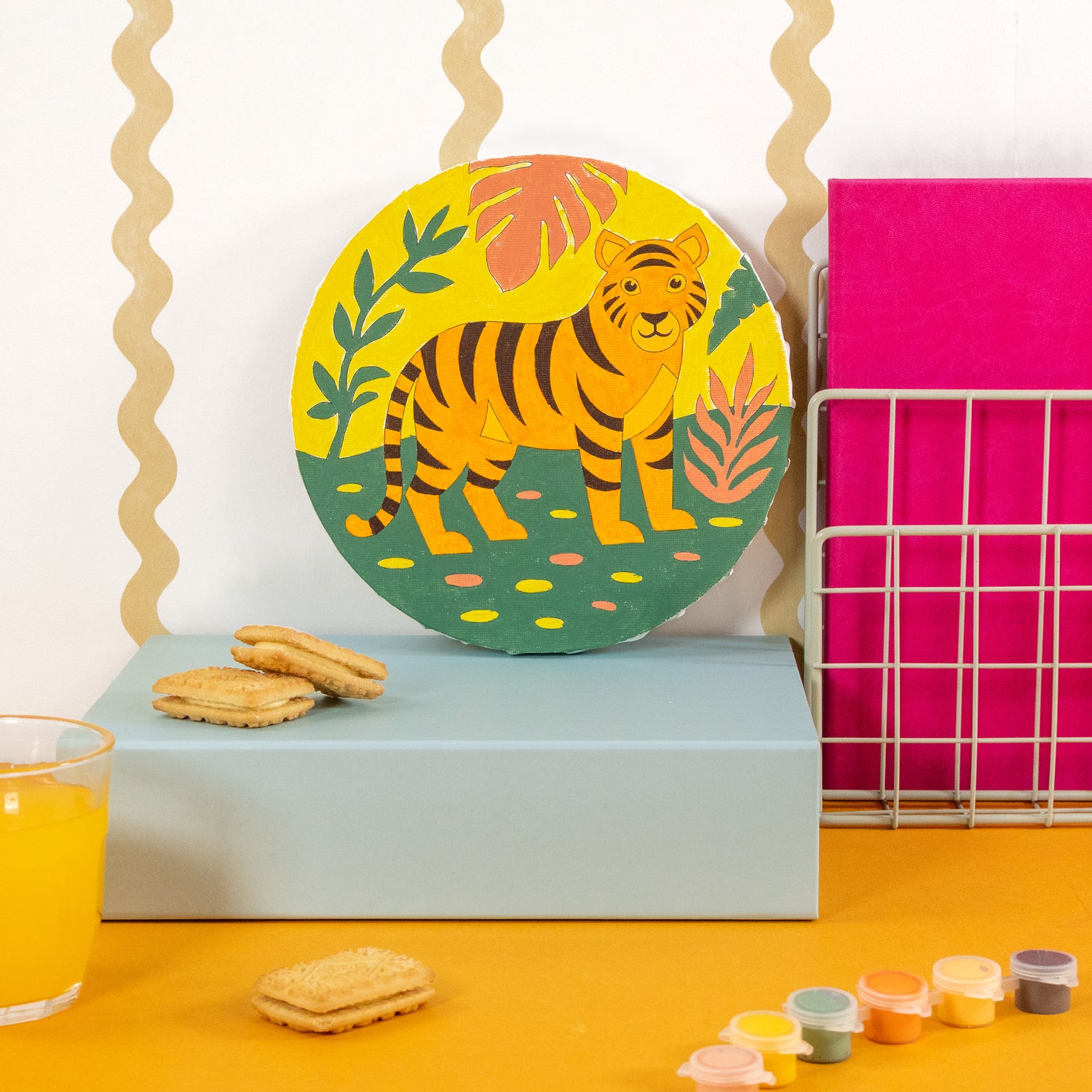 Paint Your Own Wall Art – Tiger