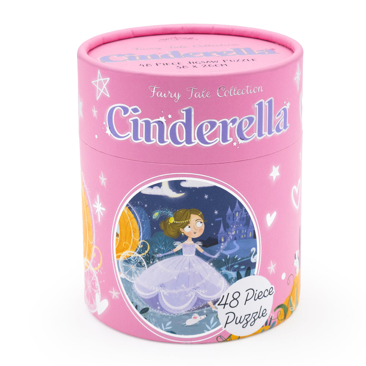 Cinderella Jigsaw Puzzle – 48 Pieces (Tube Pack)