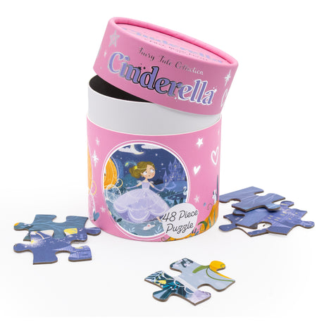 Cinderella Jigsaw Puzzle – 48 Pieces (Tube Pack)