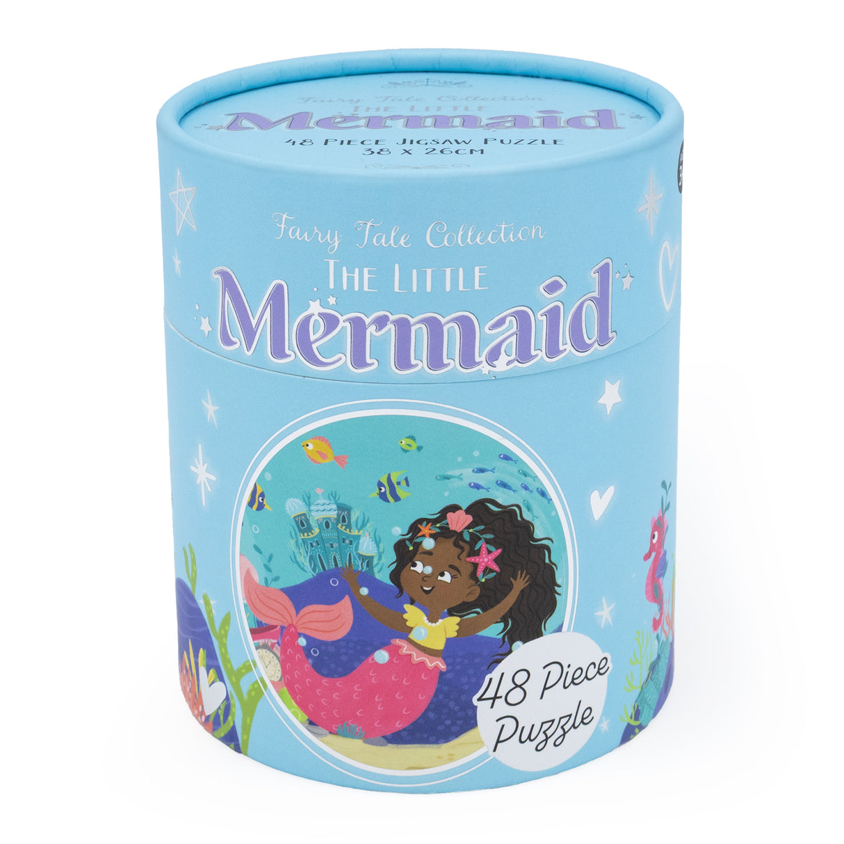 The Little Mermaid Jigsaw Puzzle – 48 Pieces (Tube Pack)