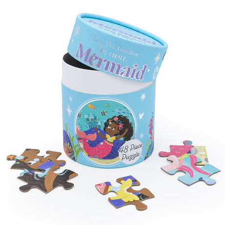 The Little Mermaid Jigsaw Puzzle – 48 Pieces (Tube Pack)