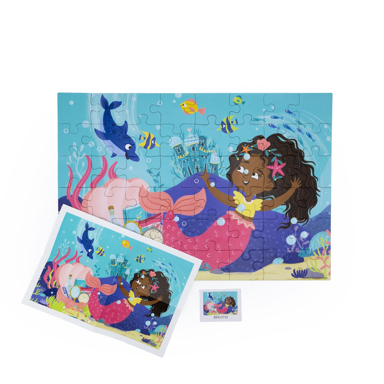 The Little Mermaid Jigsaw Puzzle – 48 Pieces (Tube Pack)