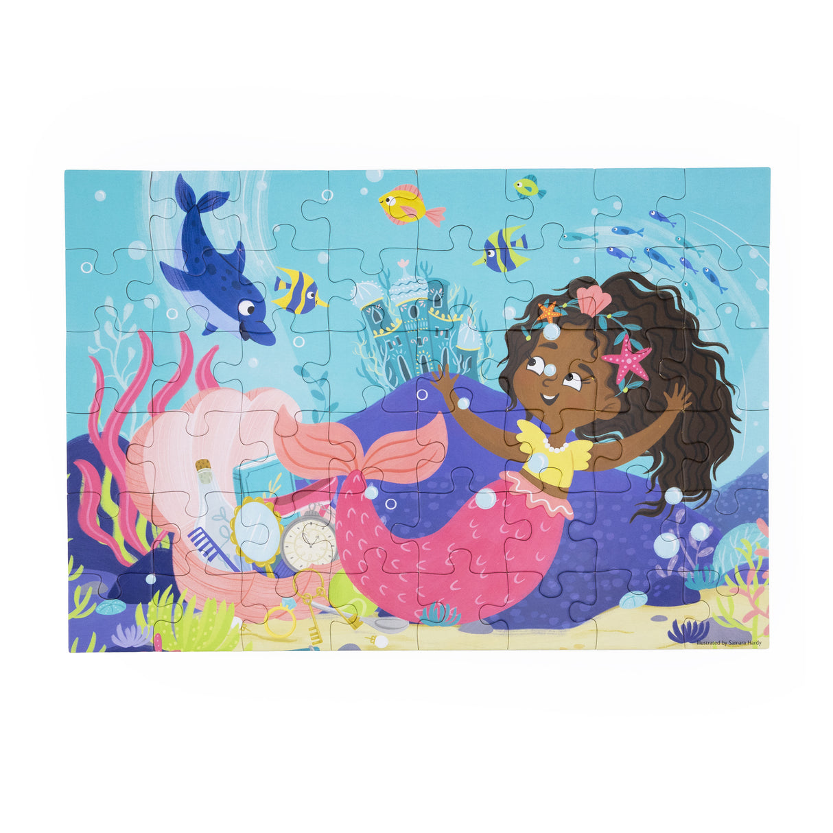 The Little Mermaid Jigsaw Puzzle – 48 Pieces (Tube Pack)