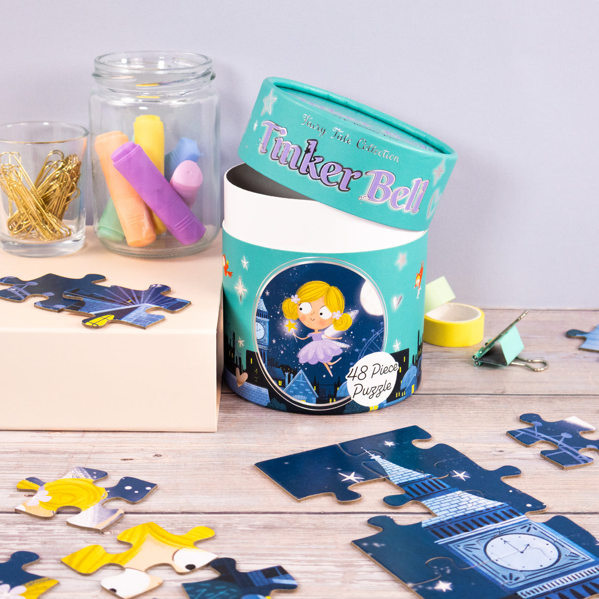 Tinker Bell Jigsaw Puzzle – 48 Pieces (Tube Pack)