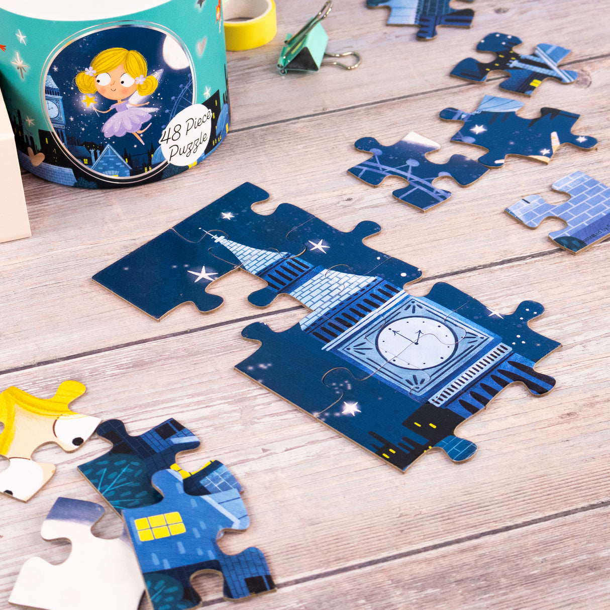 Tinker Bell Jigsaw Puzzle – 48 Pieces (Tube Pack)