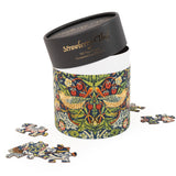 William Morris 'Strawberry Thief' Jigsaw - 100 Piece Puzzle in a Gift-Ready Tube