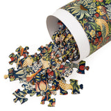 William Morris 'Strawberry Thief' Jigsaw - 100 Piece Puzzle in a Gift-Ready Tube
