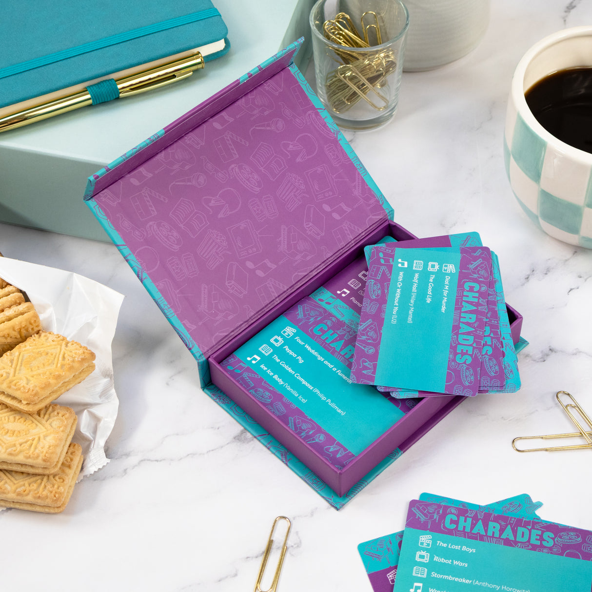 100 Trivia Cards - Charades