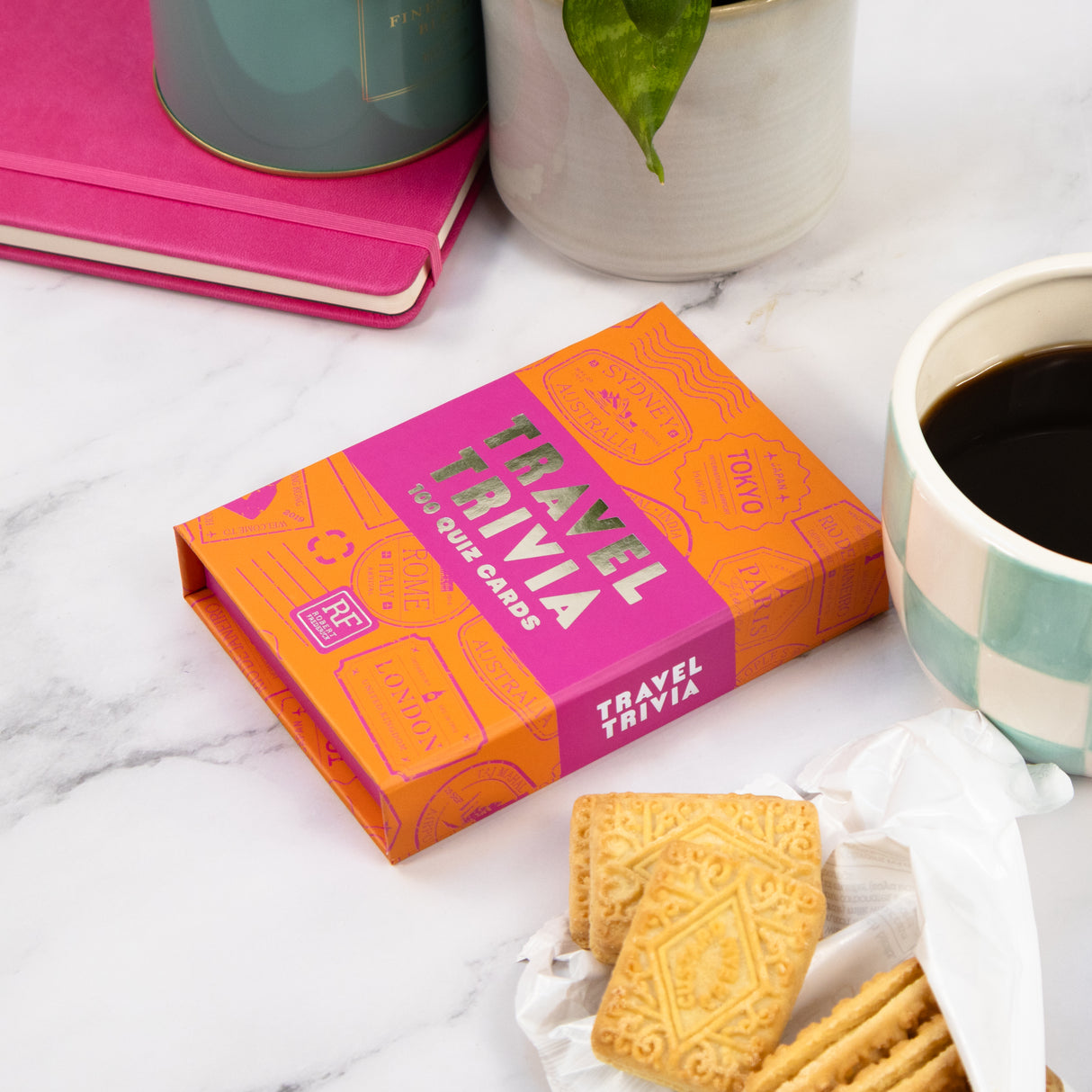 100 Trivia Cards - Travel Trivia