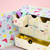 Peppa Pig Baby Keepsake Box - 6 Drawer Memory Box