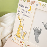 Guess How Much I Love You Hand & Foot Print Kit - Baby Keepsake Frame