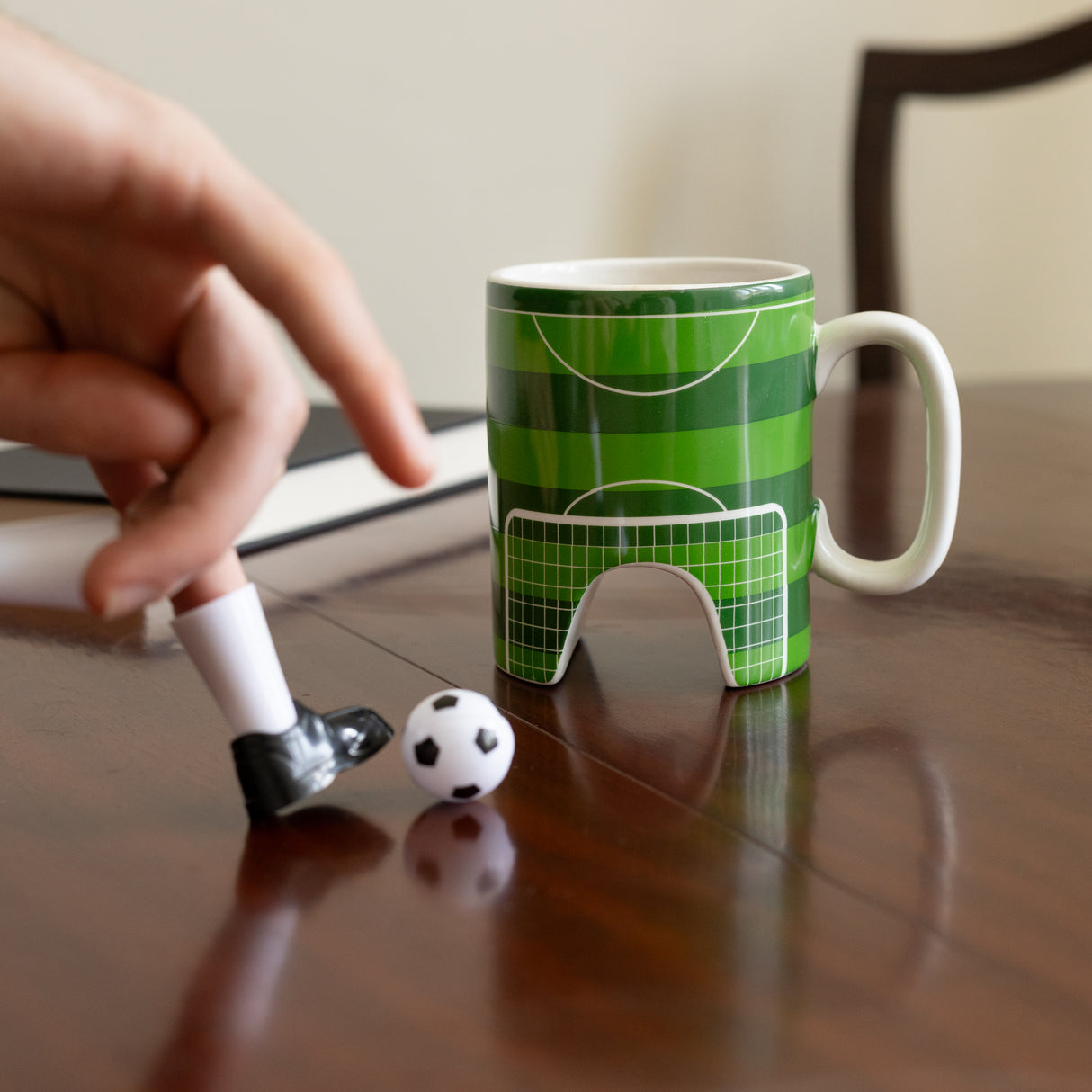 The Gentlemen's Emporium Football Mug & Mini Game Gift Set