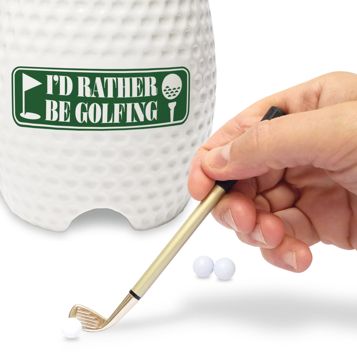 The Gentlemen's Emporium I'd Rather Be Golfing Gift Set