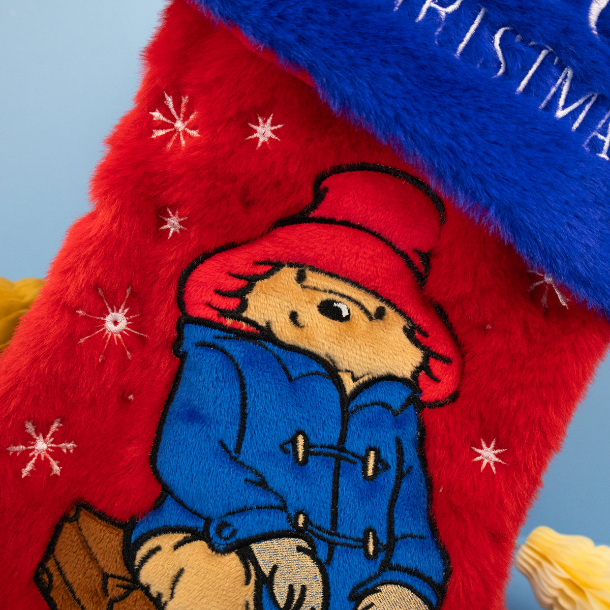 Paddington Fluffy Christmas Stocking