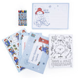 Paddington Colour Your Own Christmas Card Set