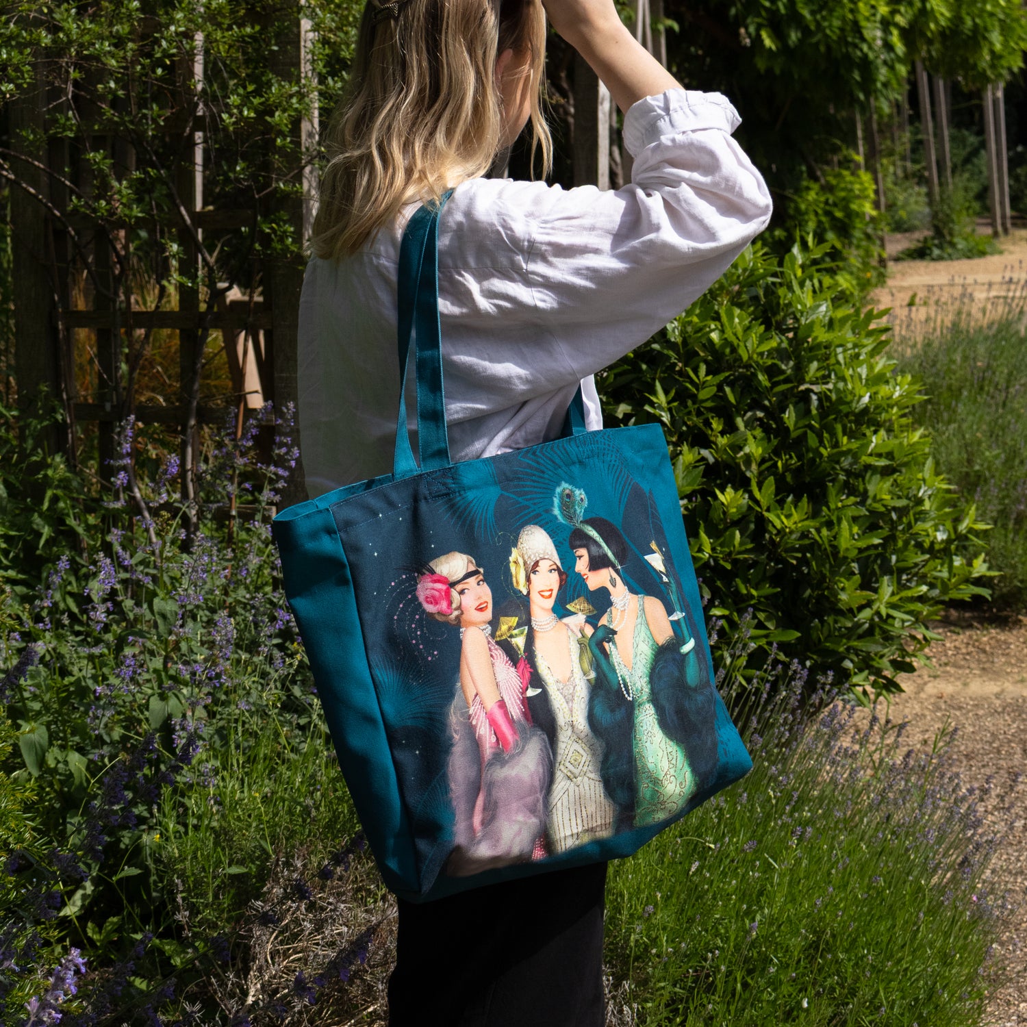 Claire Coxon Art Deco Shopper Bag