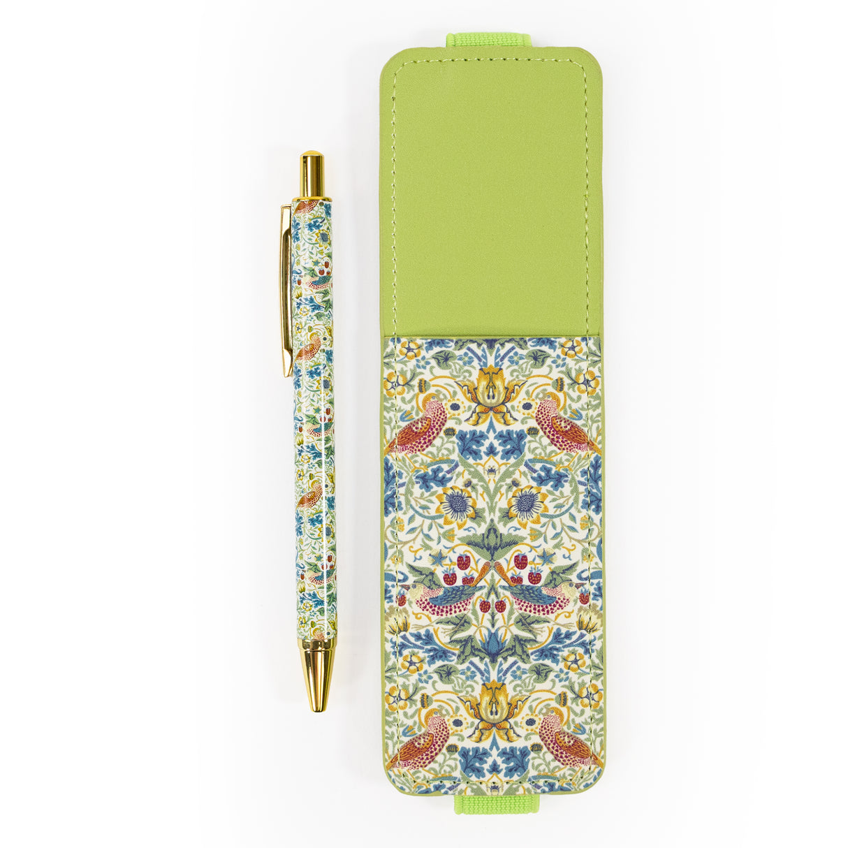 PEN POUCH - WILLIAM MORRIS -  STRAWBERRY THIEF