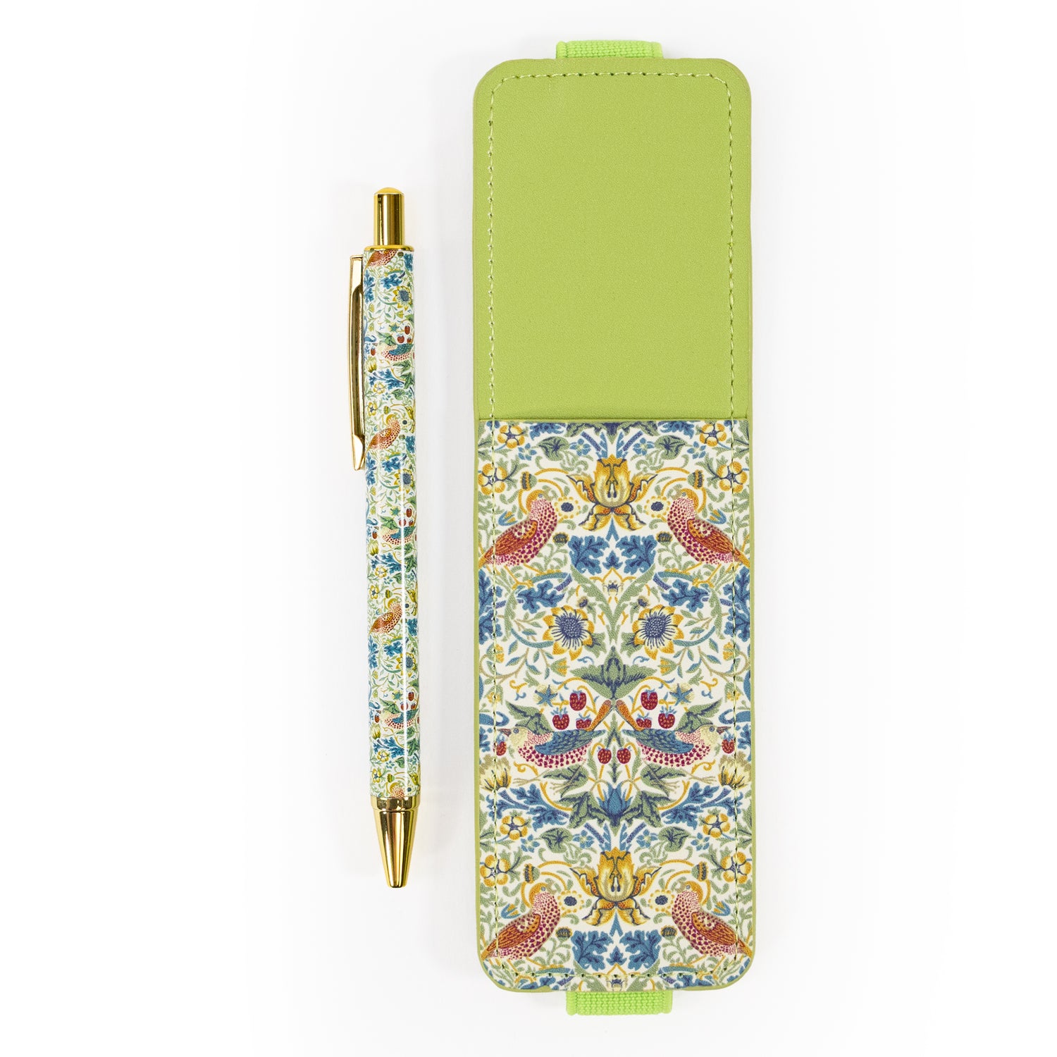 PEN POUCH - WILLIAM MORRIS -  STRAWBERRY THIEF