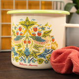 William Morris Enamel Mug