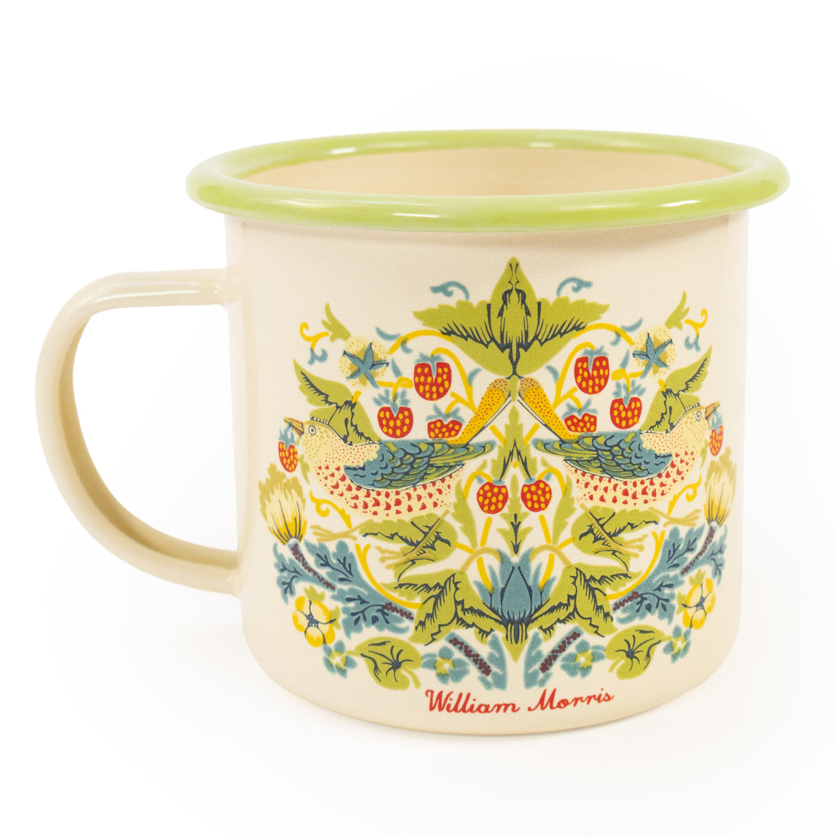 William Morris Enamel Mug