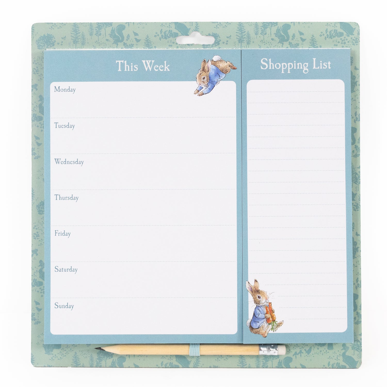 Magnetic Weekly Planner - Peter Rabbit Design