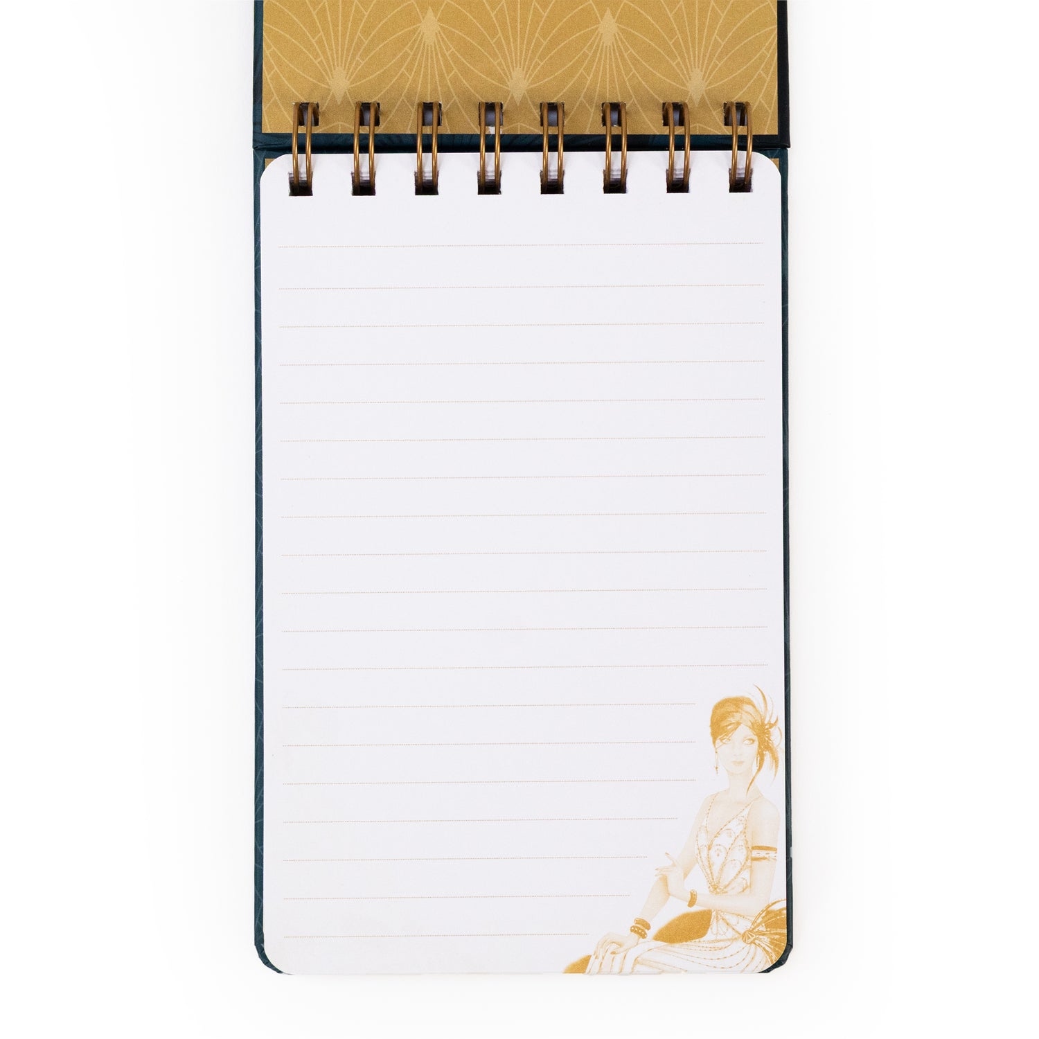 Chunky Notepad Jotter - Claire Coxon Art Deco Design