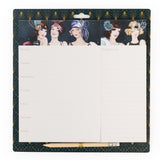 Magnetic Weekly Planner - Claire Coxon Art Deco Design