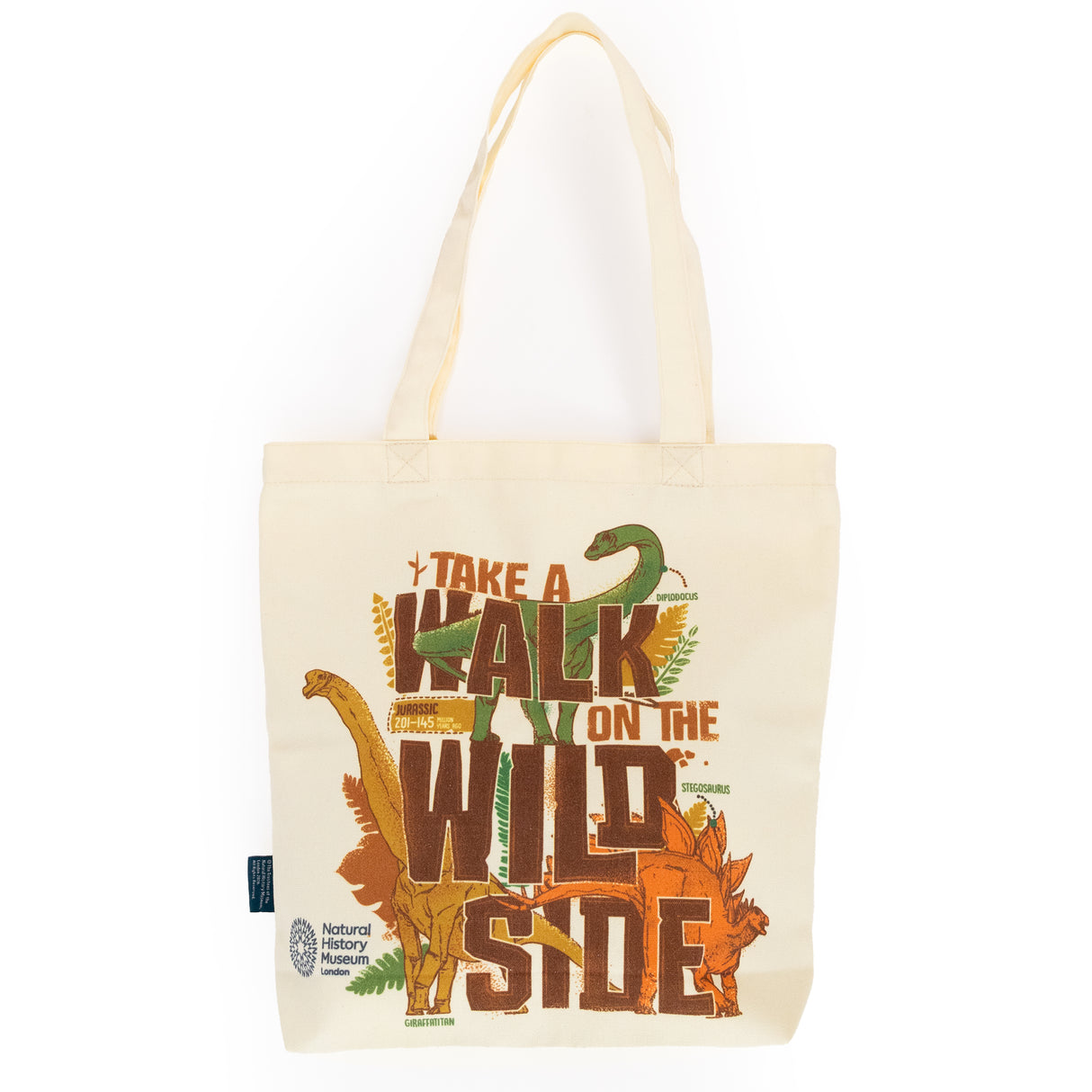 Natural History Museum Dinosaur Tote Bag