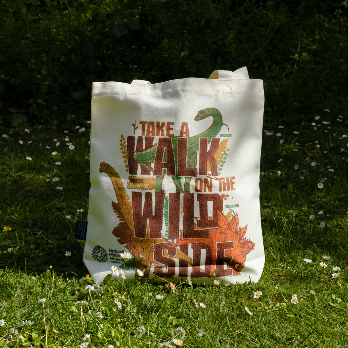 Natural History Museum Dinosaur Tote Bag